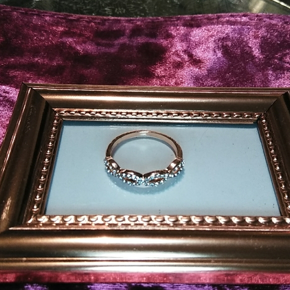 ☀️💍NEW ROSE GOLD DOUBLE INFINITY AAA+CZ 💎 RING - Picture 3 of 7